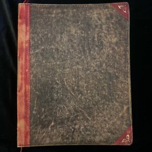 BookBook By Twelve South Zipper Closure Ipad Cover / Brown with Red Accents